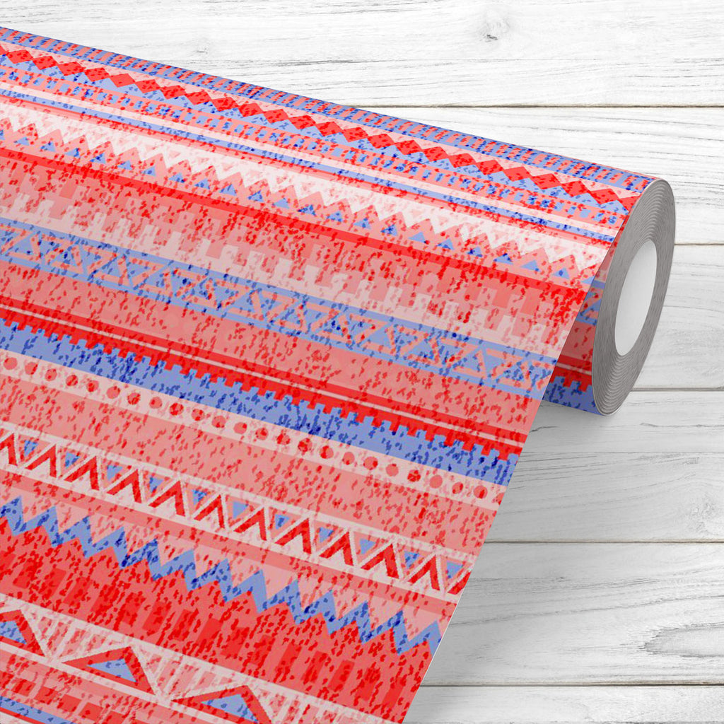 Ethnic Tribal Motif Art D2 Wallpaper Roll-Wallpapers Peel & Stick-WAL_PA-IC 5017198 IC 5017198, Abstract Expressionism, Abstracts, African, American, Ancient, Art and Paintings, Aztec, Culture, Decorative, Digital, Digital Art, Ethnic, Fashion, Folk Art, Geometric, Geometric Abstraction, Graphic, Historical, Ikat, Illustrations, Indian, Medieval, Mexican, Patterns, Semi Abstract, Signs, Signs and Symbols, Stripes, Traditional, Triangles, Tribal, Vintage, World Culture, motif, art, d2, wallpaper, roll, abstr