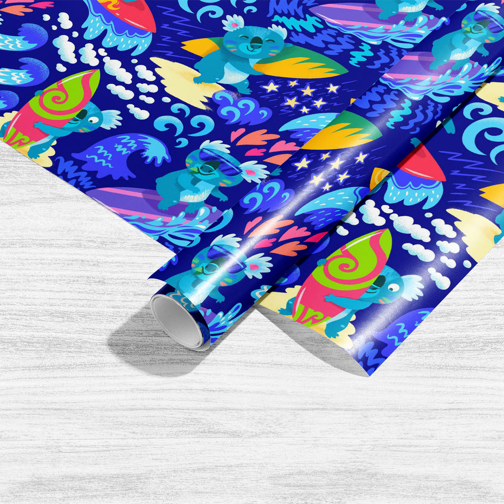 Baby Koala Surf Ocean Art & Craft Gift Wrapping Paper-Wrapping Papers-WRP_PP-IC 5017207 IC 5017207, Patterns, baby, koala, surf, ocean, art, craft, gift, wrapping, paper, artzfolio, wrapping paper, gift wrapping paper, gift wrapping, birthday wrapping paper, holiday wrapping paper, cool wrapping paper, unique wrapping paper, luxury wrapping paper, wrapping paper sheet, wrap sheet, pretty wrapping paper, bulk wrapping paper, holiday gift wrap, baby wrapping paper, fancy wrapping paper, thick wrapping paper, 
