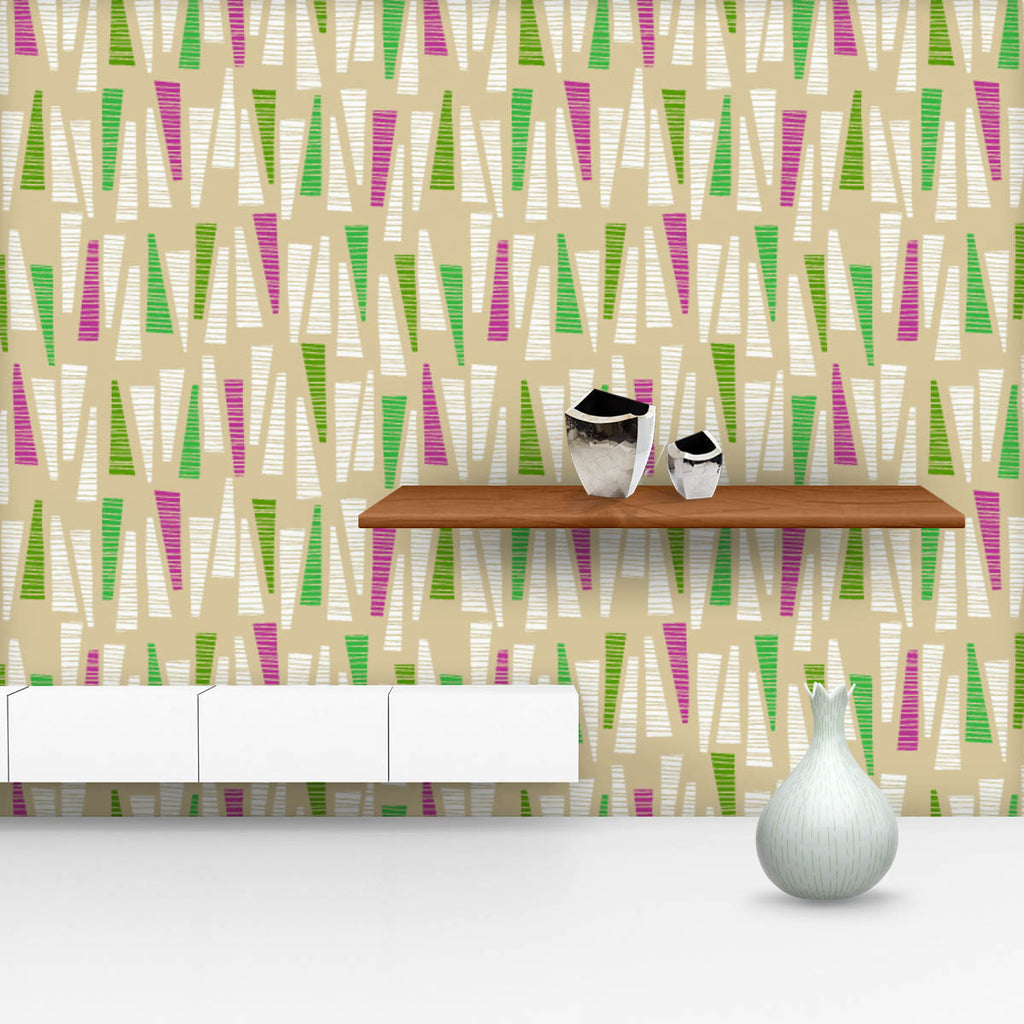 Colored Hand-Drawn Triangles Wallpaper Roll-Wallpapers Peel & Stick-WAL_PA-IC 5017211 IC 5017211, Abstract Expressionism, Abstracts, Digital, Digital Art, Fashion, Geometric, Geometric Abstraction, Graphic, Illustrations, Modern Art, Patterns, Retro, Semi Abstract, Stripes, Triangles, colored, hand-drawn, wallpaper, roll, drawn, abstract, background, beige, colorful, decor, fabric, feminine, fresh, geo, green, hand, home, irregular, mint, modern, original, pastel, pattern, playful, print, purple, repeat, se