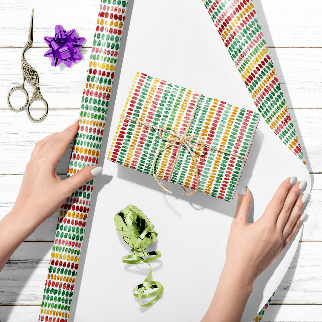 Polka Dots on Stripes Art & Craft Gift Wrapping Paper-Wrapping Papers-WRP_PP-IC 5017222 IC 5017222, Abstract Expressionism, Abstracts, Ancient, Art and Paintings, Decorative, Digital, Digital Art, Dots, Drawing, Fashion, Geometric, Geometric Abstraction, Graphic, Hipster, Historical, Illustrations, Medieval, Modern Art, Patterns, Retro, Semi Abstract, Signs, Signs and Symbols, Stripes, Vintage, Watercolour, polka, on, art, craft, gift, wrapping, paper, abstract, backdrop, background, brush, color, colorful,