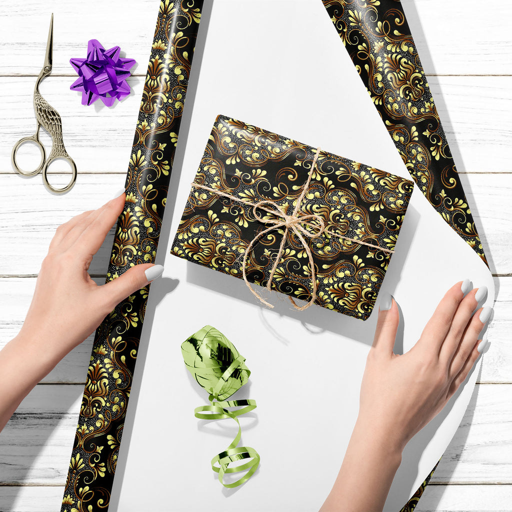 Luxury Damask Pattern D6 Art & Craft Gift Wrapping Paper-Wrapping Papers-WRP_PP-IC 5017225 IC 5017225, Ancient, Baroque, Botanical, Damask, Digital, Digital Art, Floral, Flowers, Graphic, Historical, Illustrations, Medieval, Nature, Patterns, Pets, Retro, Rococo, Signs, Signs and Symbols, Victorian, Vintage, luxury, pattern, d6, art, craft, gift, wrapping, paper, antique, backdrop, background, botany, carpet, classic, coat, curve, decor, design, elegance, element, fabric, flower, foliate, illustration, intr