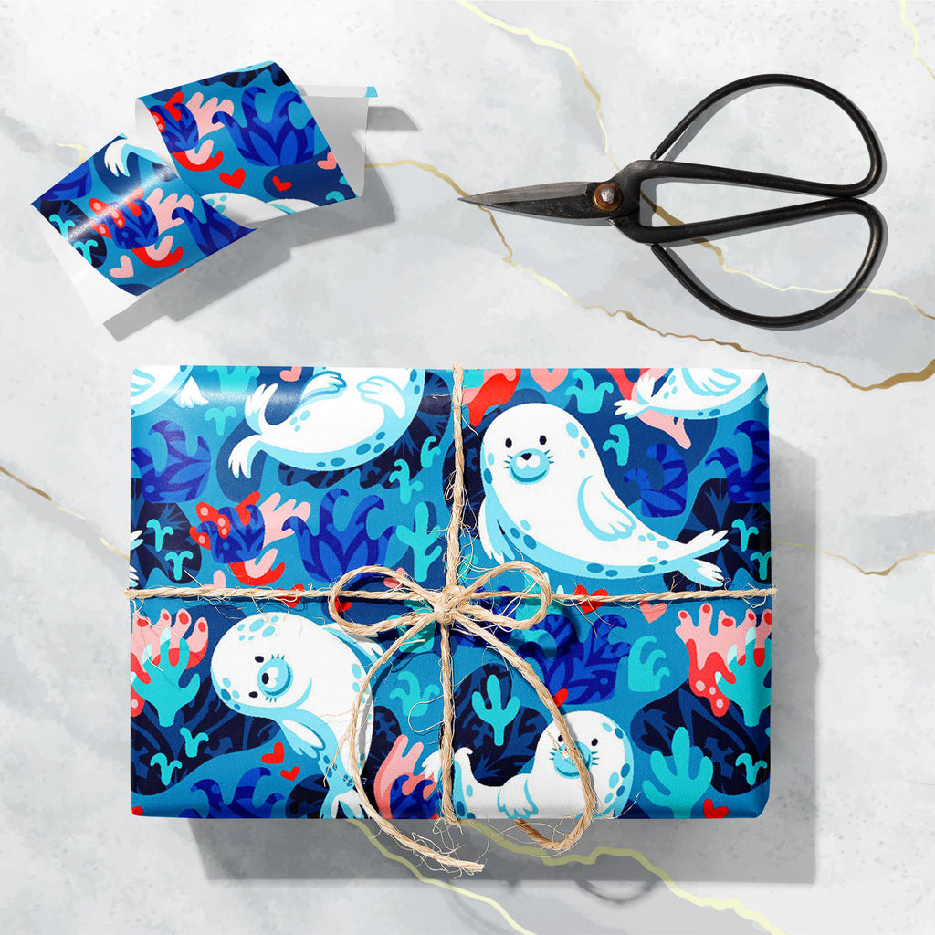Baby Seals Art & Craft Gift Wrapping Paper-Wrapping Papers-WRP_PP-IC 5017237 IC 5017237, Baby, Children, Decorative, Illustrations, Kids, Patterns, seals, art, craft, gift, wrapping, paper, artzfolio, wrapping paper, gift wrapping paper, gift wrapping, birthday wrapping paper, holiday wrapping paper, cool wrapping paper, unique wrapping paper, luxury wrapping paper, wrapping paper sheet, wrap sheet, pretty wrapping paper, bulk wrapping paper, holiday gift wrap, baby wrapping paper, fancy wrapping paper, thi