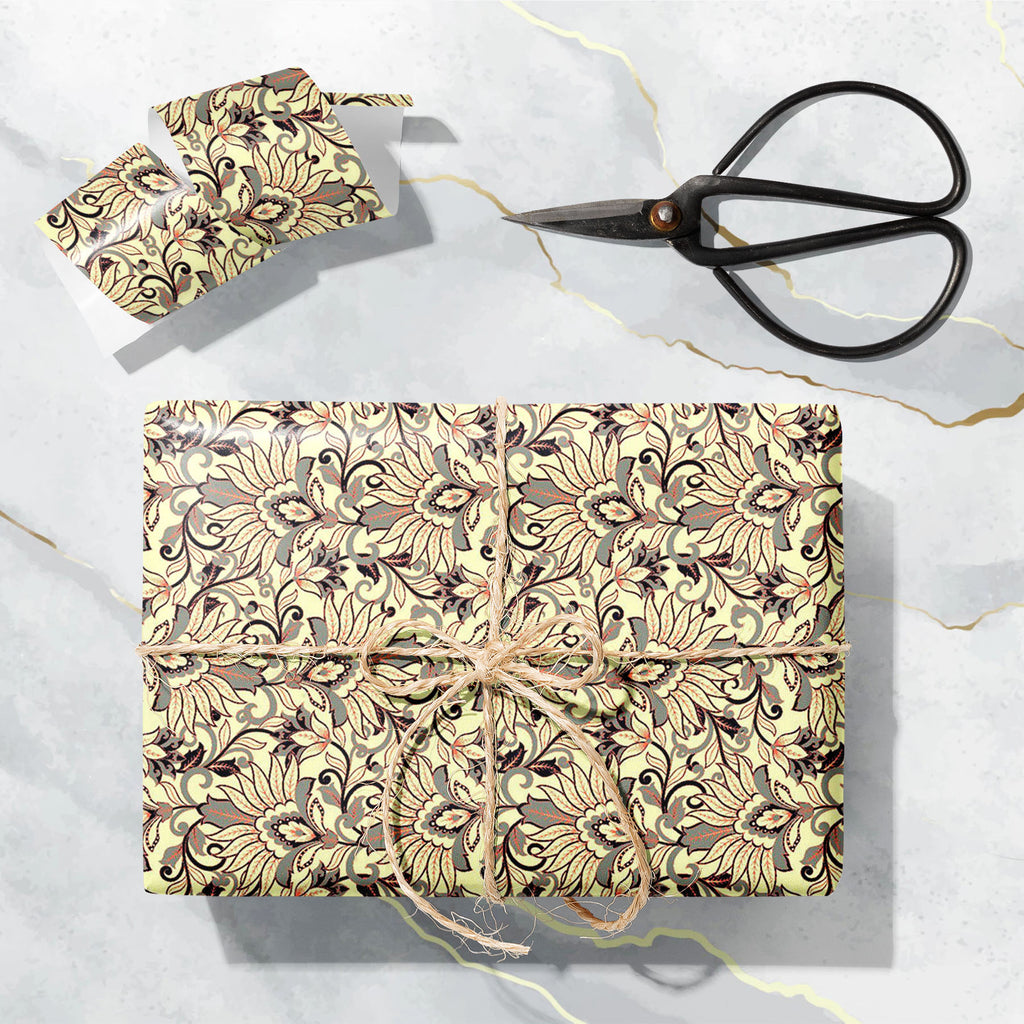 Vintage Floral Damask Art & Craft Gift Wrapping Paper-Wrapping Papers-WRP_PP-IC 5017243 IC 5017243, Ancient, Botanical, Culture, Damask, Ethnic, Floral, Flowers, Historical, Illustrations, Indian, Medieval, Nature, Paisley, Patterns, Persian, Retro, Traditional, Tribal, Vintage, World Culture, art, craft, gift, wrapping, paper, antique, background, batik, fabric, flourish, flower, folkloric, kashmir, motif, ornament, pattern, plant, repeat, revival, seamless, textile, texture, tradition, vector, artzfolio, 