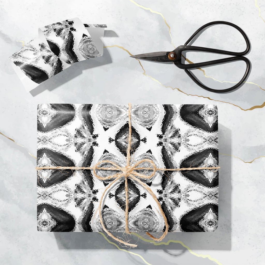 Black & White Pattern D2 Art & Craft Gift Wrapping Paper-Wrapping Papers-WRP_PP-IC 5017259 IC 5017259, Abstract Expressionism, Abstracts, Art and Paintings, Black, Black and White, Decorative, Digital, Digital Art, Geometric, Geometric Abstraction, Graphic, Illustrations, Modern Art, Patterns, Semi Abstract, Signs, Signs and Symbols, White, pattern, d2, art, craft, gift, wrapping, paper, abstract, backdrop, background, beautiful, creative, decor, design, element, form, illustration, kaleidoscope, melting, m