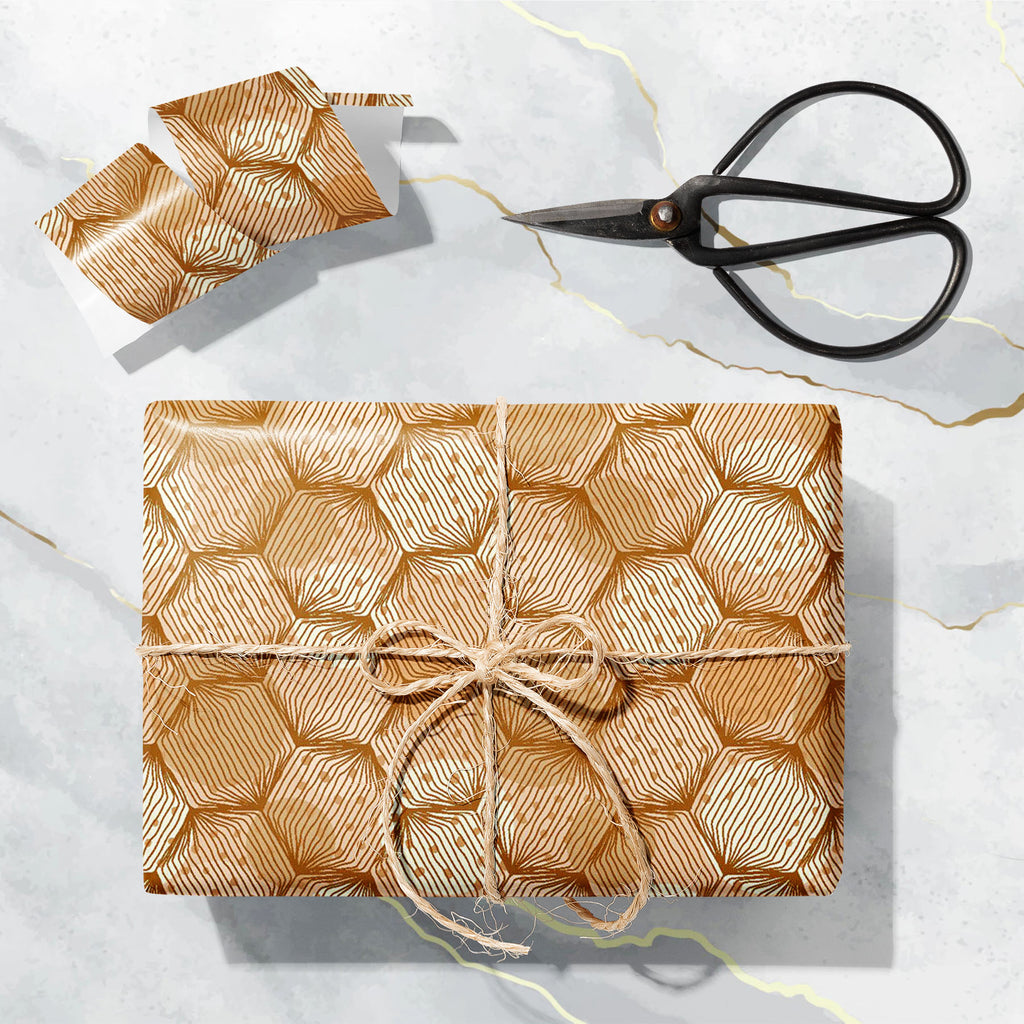 Brown Hexagons Art & Craft Gift Wrapping Paper-Wrapping Papers-WRP_PP-IC 5017271 IC 5017271, Abstract Expressionism, Abstracts, Geometric, Geometric Abstraction, Hand Drawn, Hexagon, Honeycomb, Illustrations, Indian, Patterns, Semi Abstract, Signs, Signs and Symbols, Sketches, Triangles, brown, hexagons, art, craft, gift, wrapping, paper, abstract, backdrop, background, cutting, decor, decoration, design, drawn, fractal, futuristic, hand, hexahedron, honeycombs, illustration, interlaced, laser, lattice, lin