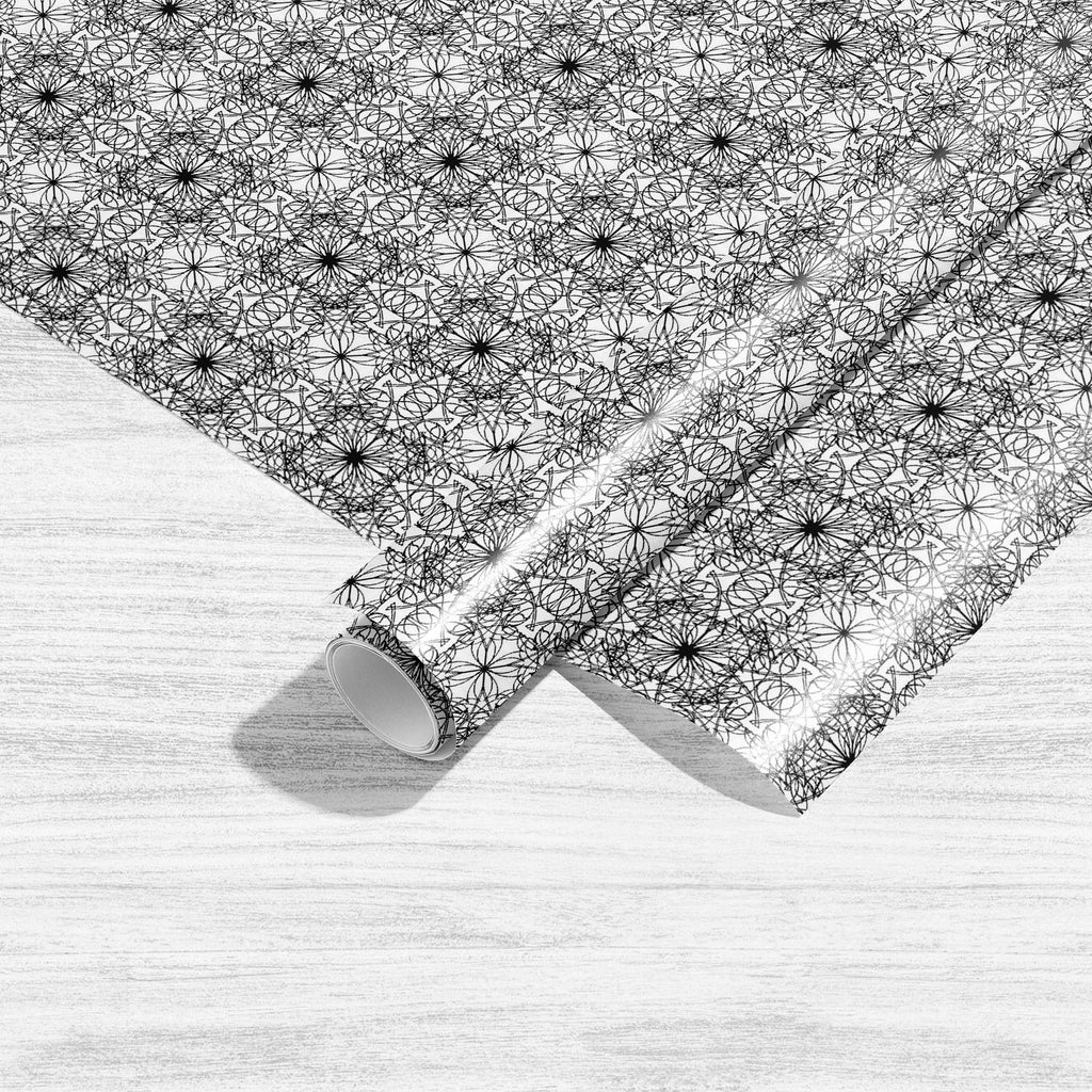 Abstract Lace Grid Art & Craft Gift Wrapping Paper - Wrapping Papers - ArtzFolio.com