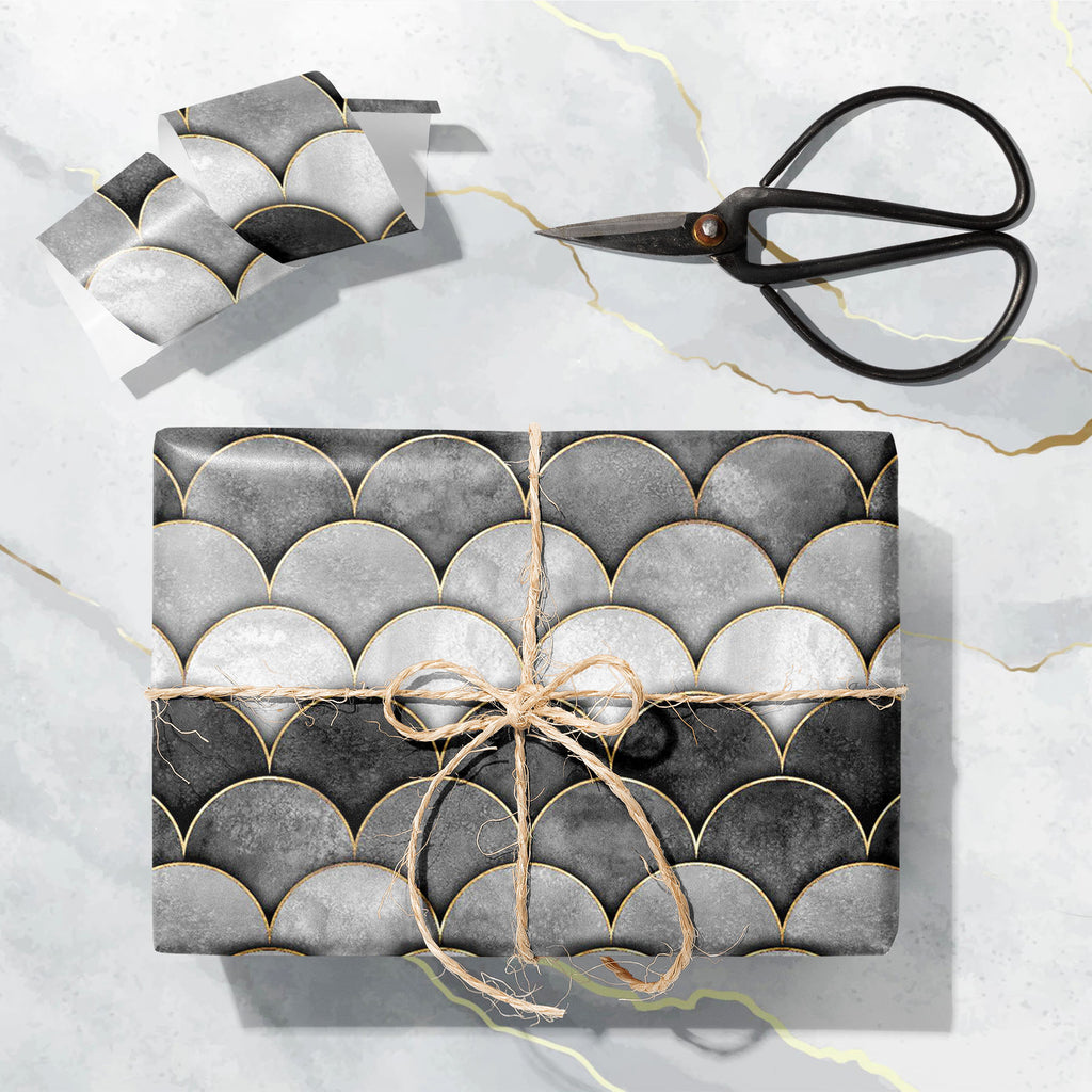 Mermaid Japanese Fish Scale Wave Art & Craft Gift Wrapping Paper-Wrapping Papers-WRP_PP-IC 5017276 IC 5017276, 3D, Abstract Expressionism, Abstracts, Art and Paintings, Black, Black and White, Culture, Digital, Digital Art, Ethnic, Geometric, Geometric Abstraction, Graphic, Illustrations, Japanese, Mermaid, Patterns, Retro, Semi Abstract, Traditional, Tribal, Watercolour, White, World Culture, fish, scale, wave, art, craft, gift, wrapping, paper, abstract, pattern, wallpaper, watercolor, background, bright,