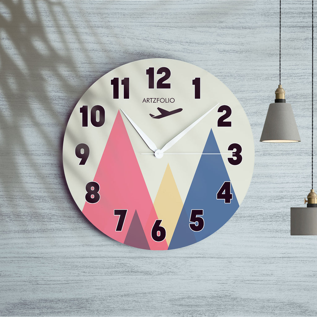 Geometric Hills D1 Quartz Wall Clock | Non-Ticking Silent Movement-Wall Clocks Round-CLK_RD-IC 5017463 IC 5017463, Digital, Digital Art, Geometric, Geometric Abstraction, Graphic, Mountains, hills, d1, quartz, wall, clock, non-ticking, silent, movement, analog, analogue, bedroom, birthday, couple, customised, decoration, gift, home, kids, kitchen, living, number, photo, picture, print, room, size, square, watch, wedding, analog, analogue, bedroom, birthday, clock, couple, customised, decoration, digital, gi