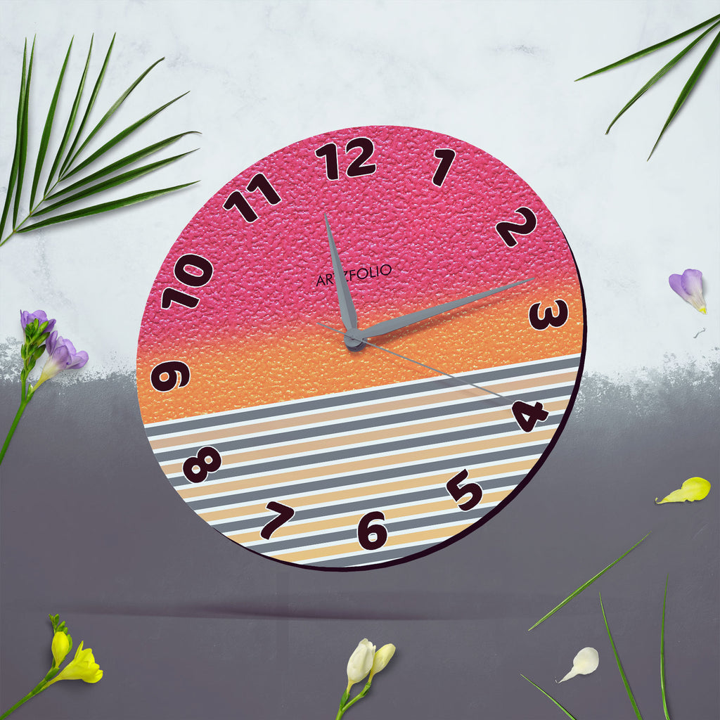 Textured Stripes Quartz Wall Clock | Non-Ticking Silent Movement-Wall Clocks Round-CLK_RD-IC 5017859 IC 5017859, Digital, Digital Art, Graphic, Stripes, textured, quartz, wall, clock, non-ticking, silent, movement, analog, analogue, bedroom, birthday, couple, customised, decoration, gift, home, kids, kitchen, living, number, photo, picture, print, room, size, square, watch, wedding, analog, analogue, bedroom, birthday, clock, couple, customised, decoration, digital, gift, home, kids, kitchen, living, number