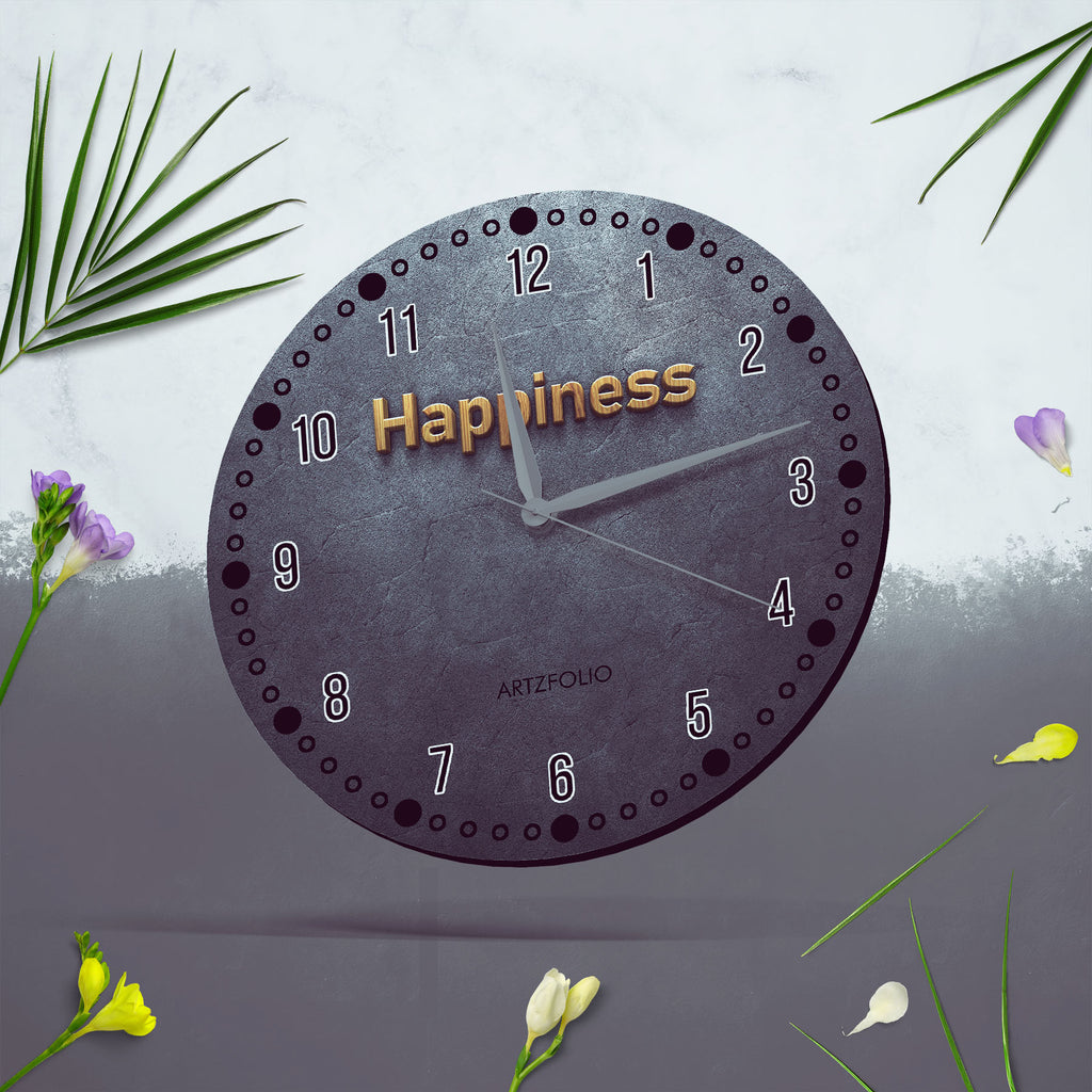 Happiness Stone Look Quartz Wall Clock | Non-Ticking Silent Movement-Wall Clocks Round-CLK_RD-IC 5017897 IC 5017897, Digital, Digital Art, Graphic, Marble and Stone, happiness, stone, look, quartz, wall, clock, non-ticking, silent, movement, analog, analogue, bedroom, birthday, couple, customised, decoration, gift, home, kids, kitchen, living, number, photo, picture, print, room, size, square, watch, wedding, analog, analogue, bedroom, birthday, clock, couple, customised, decoration, digital, gift, home, ki