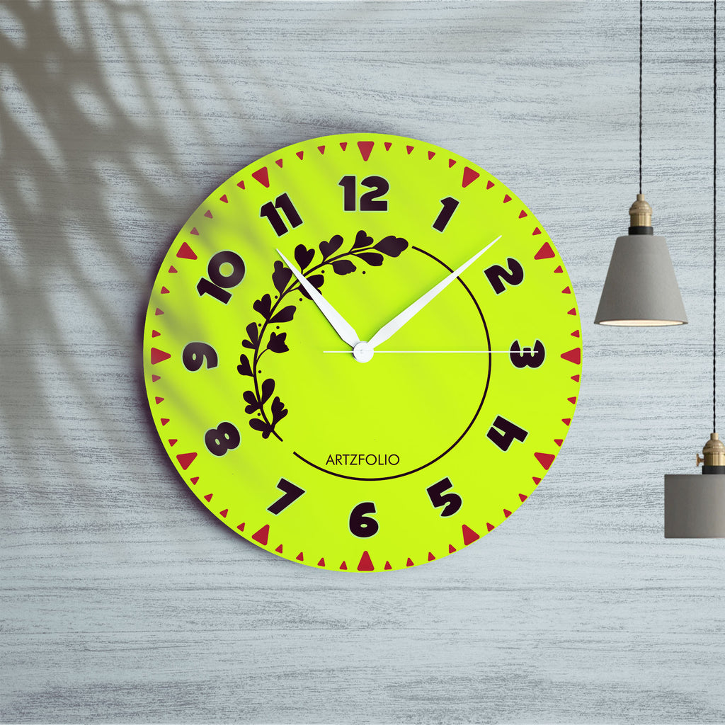 Yellow Leafy Circle Quartz Wall Clock | Non-Ticking Silent Movement-Wall Clocks Round-CLK_RD-IC 5017966 IC 5017966, Circle, Digital, Digital Art, Graphic, yellow, leafy, quartz, wall, clock, non-ticking, silent, movement, analog, analogue, bedroom, birthday, couple, customised, decoration, gift, home, kids, kitchen, living, number, photo, picture, print, room, size, square, watch, wedding, analog, analogue, bedroom, birthday, clock, couple, customised, decoration, digital, gift, home, kids, kitchen, living,