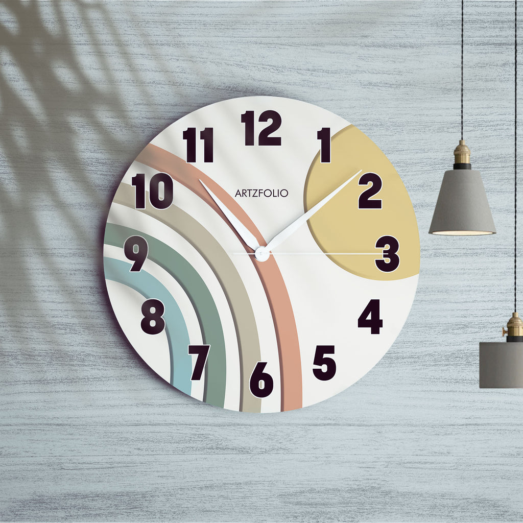 Boho Abstract D2, Abstract Expressionism, Abstracts, Digital, Digital Art, Graphic, Semi Abstract, analog, analogue, bedroom, birthday, clock, couple, customised, decoration, digital, gift, home, kids, kitchen, living, number, photo, picture, print, quartz, room, size, square, wall, watch, wedding, , , , 