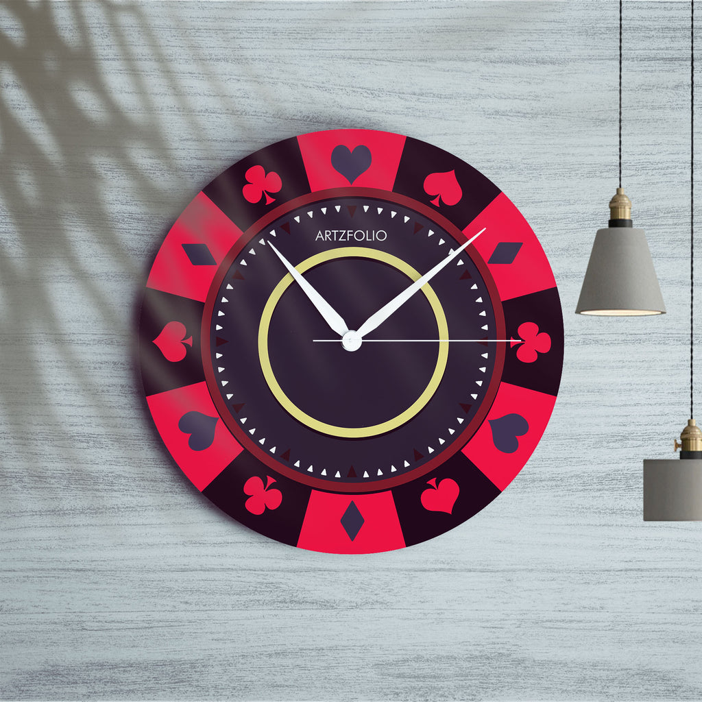 Black Red Poker Quartz Wall Clock | Non-Ticking Silent Movement-Wall Clocks Round-CLK_RD-IC 5018129 IC 5018129, Black, Black and White, Digital, Digital Art, Graphic, red, poker, quartz, wall, clock, non-ticking, silent, movement, analog, analogue, bedroom, birthday, couple, customised, decoration, gift, home, kids, kitchen, living, number, photo, picture, print, room, size, square, watch, wedding, analog, analogue, bedroom, birthday, clock, couple, customised, decoration, digital, gift, home, kids, kitchen