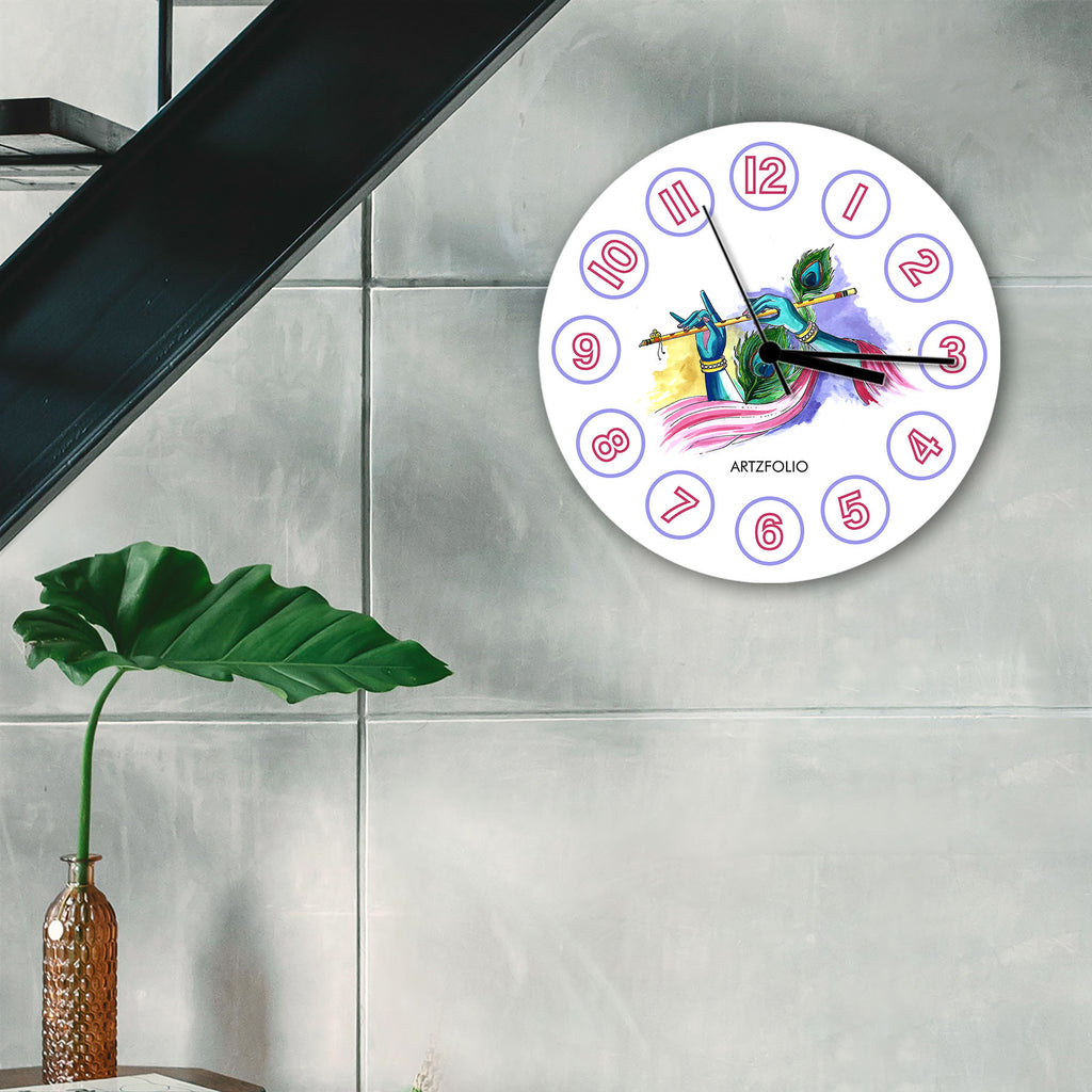 Hindu God Krishna D5 Quartz Wall Clock | Non-Ticking Silent Movement-Wall Clocks Round-CLK_RD-IC 5018393 IC 5018393, Digital, Digital Art, God Krishna, Graphic, Hinduism, Religion, Religious, hindu, god, krishna, d5, quartz, wall, clock, non-ticking, silent, movement, analog, analogue, bedroom, birthday, couple, customised, decoration, gift, home, kids, kitchen, living, number, photo, picture, print, room, size, square, watch, wedding, analog, analogue, bedroom, birthday, clock, couple, customised, decorati