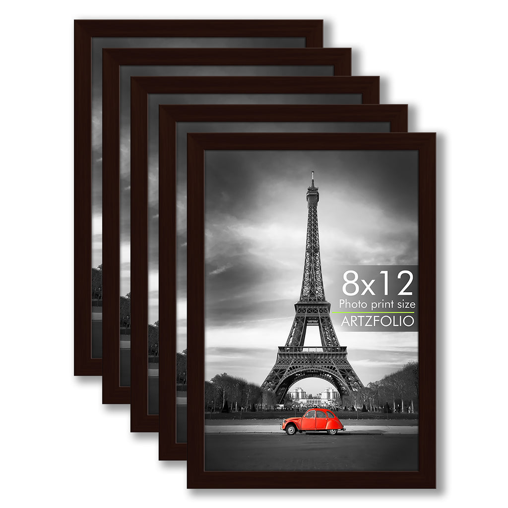Wall Photo Frame D590 Wall Photo Frame Collage for Living Room | Picture Frames Bedroom, Home & Office Decoration | Dark Brown Set of 5 | 8x12 inch (20x30 cms)-Photo Frames-FRA_NM-IC 200590 IC 200590, Baby, Birthday, Collages, Family, Friends, Individuals, Kids, Love, Memories, Parents, Portraits, Siblings, Timelines, Wedding, wall, photo, frame, d590, collage, for, living, room, picture, frames, bedroom, home, office, decoration, dark, brown, set, personalized, gifts, anniversary, gift, customized, photofr