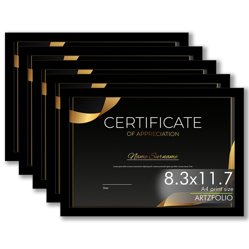 Frame for Certificates D591 Wall Photo Frame Collage for Living Room | Picture Frames Bedroom, Home & Office Decoration | Black Set of 5 | A4 Size | 8.3x11.7 inch (21x30 cms)-Photo Frames-FRA_NM-IC 200591 IC 200591, Baby, Birthday, Collages, Family, Friends, Individuals, Kids, Love, Memories, Parents, Portraits, Siblings, Timelines, Wedding, frame, for, certificates, d591, wall, photo, collage, living, room, picture, frames, bedroom, home, office, decoration, black, set, personalized, gifts, anniversary, gi