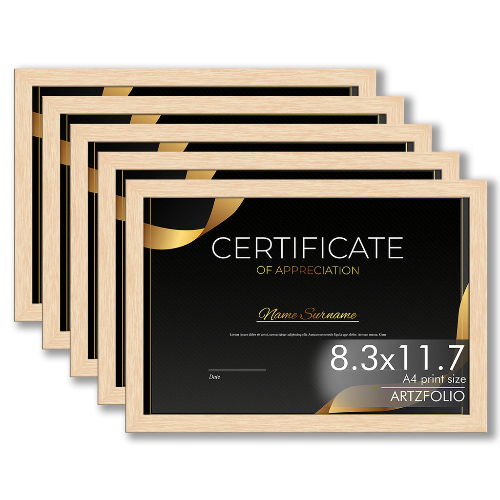 Frame for Certificates D591 Wall Photo Frame Collage for Living Room | Picture Frames Bedroom, Home & Office Decoration | Natural Brown Set of 5 | A4 Size | 8.3x11.7 inch (21x30 cms)-Photo Frames-FRA_NM-IC 200591 IC 200591, Baby, Birthday, Collages, Family, Friends, Individuals, Kids, Love, Memories, Parents, Portraits, Siblings, Timelines, Wedding, frame, for, certificates, d591, wall, photo, collage, living, room, picture, frames, bedroom, home, office, decoration, natural, brown, set, personalized, gifts