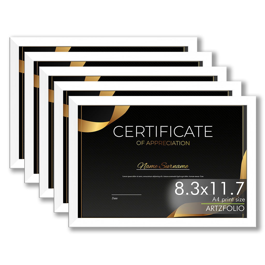 Frame for Certificates D591 Wall Photo Frame Collage for Living Room | Picture Frames Bedroom, Home & Office Decoration | White Set of 5 | A4 Size | 8.3x11.7 inch (21x30 cms)-Photo Frames-FRA_NM-IC 200591 IC 200591, Baby, Birthday, Collages, Family, Friends, Individuals, Kids, Love, Memories, Parents, Portraits, Siblings, Timelines, Wedding, frame, for, certificates, d591, wall, photo, collage, living, room, picture, frames, bedroom, home, office, decoration, white, set, personalized, gifts, anniversary, gi