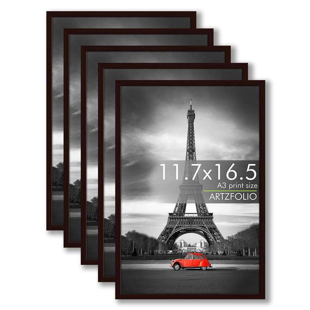 Wall Photo Frame D596 Wall Photo Frame Collage for Living Room | Picture Frames Bedroom, Home & Office Decoration | Dark Brown Set of 5 | A3 Size | 11.7x16.5 inch (30x42 cms)-Photo Frames-FRA_NM-IC 200596 IC 200596, Baby, Birthday, Collages, Family, Friends, Individuals, Kids, Love, Memories, Parents, Portraits, Siblings, Timelines, Wedding, wall, photo, frame, d596, collage, for, living, room, picture, frames, bedroom, home, office, decoration, dark, brown, set, personalized, gifts, anniversary, gift, cust
