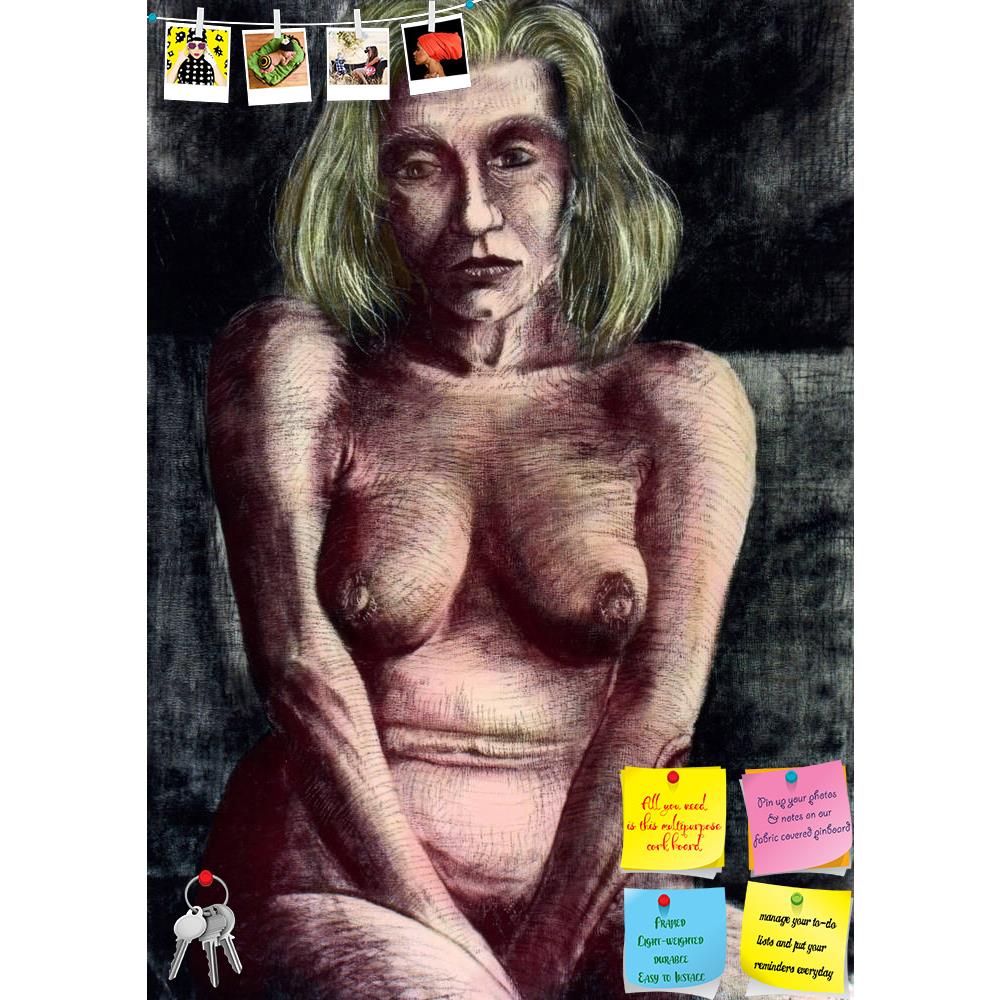 ArtzFolio Woman Illustrate Printed Bulletin Board Notice Pin Board Soft Board | Frameless-Bulletin Boards Frameless-AZSAO338083BLB_FL_L-Image Code 5000015 Vishnu Image Folio Pvt Ltd, IC 5000015, ArtzFolio, Bulletin Boards Frameless, Adult, Figurative, Fine Art Reprint, woman, illustrate, printed, bulletin, board, notice, pin, soft, frameless, am, author, image,person, imagination, face, not, exist, pin up board, push pin board, extra large cork board, big pin board, notice board, small bulletin board, cork 