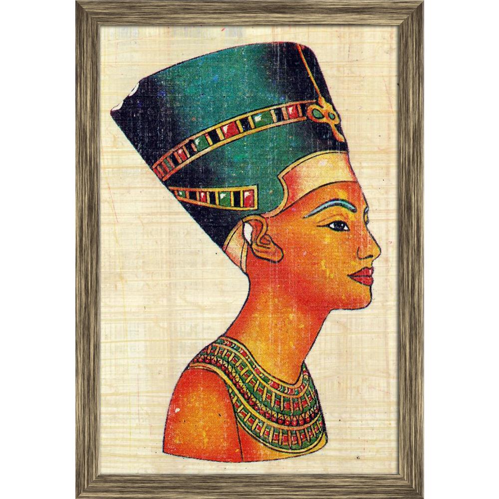 Pitaara Box Queen Nefertiti On Papyrus Canvas Painting Synthetic Frame-Paintings Synthetic Framing-PBART2356413AFF_FW_L-Image Code 5000041 Vishnu Image Folio Pvt Ltd, IC 5000041, Pitaara Box, Paintings Synthetic Framing, Historical, Vintage, Fine Art Reprint, queen, nefertiti, on, papyrus, canvas, painting, synthetic, frame, framed canvas print, wall painting for living room with frame, canvas painting for living room, artzfolio, poster, framed canvas painting, wall painting with frame, canvas painting with