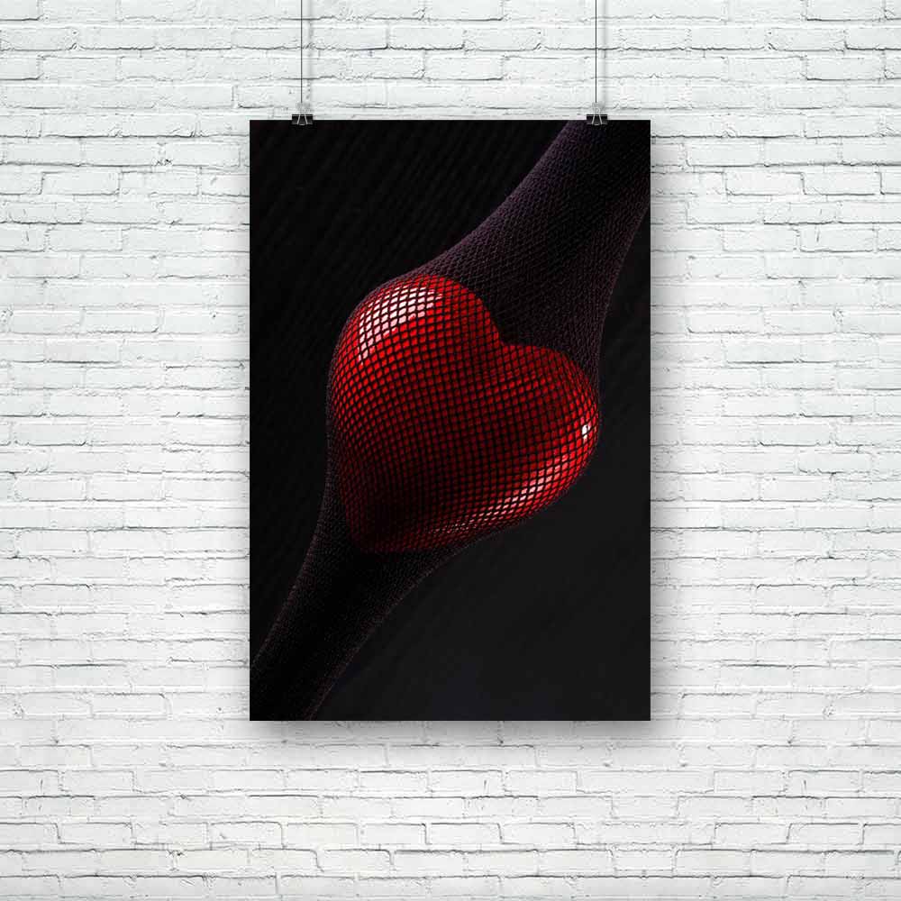 Red Heart, Art and Paintings, Black, Black and White, Grid Art, Hearts, Love, Romance, aesthetic, art, artwork, bedroom, colour, decor, decoration, frame, hanging, home, inspirational, items, kitchen, living, motivational, painting, portrait, poster, quotes, room, set, stickers, wall, , , , 