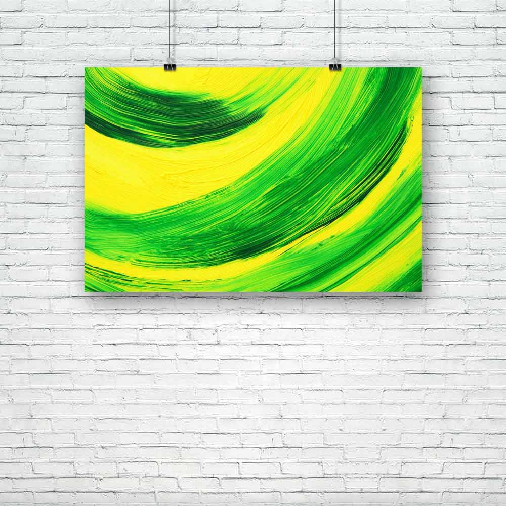 Abstract Curves Unframed Paper Poster - Paper Posters Unframed - ArtzFolio.com