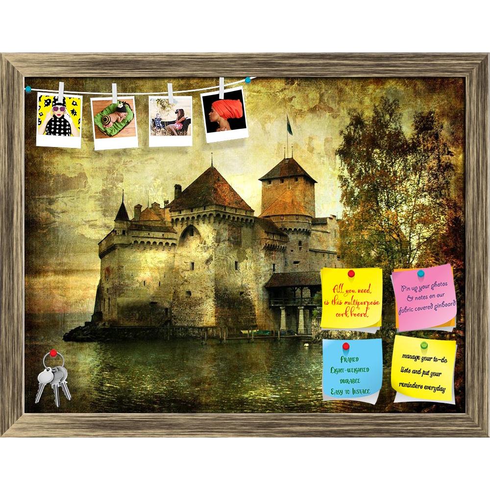 ArtzFolio Cillion Castle D2 Printed Bulletin Board Notice Pin Board Soft Board | Framed-Bulletin Boards Framed-AZSAO3878475BLB_FR_L-Image Code 5000069 Vishnu Image Folio Pvt Ltd, IC 5000069, ArtzFolio, Bulletin Boards Framed, Places, Vintage, Photography, cillion, castle, d2, printed, bulletin, board, notice, pin, soft, framed, -picrure, painting, style, pin up board, push pin board, extra large cork board, big pin board, notice board, small bulletin board, cork board, wall notice board, giant cork board, b