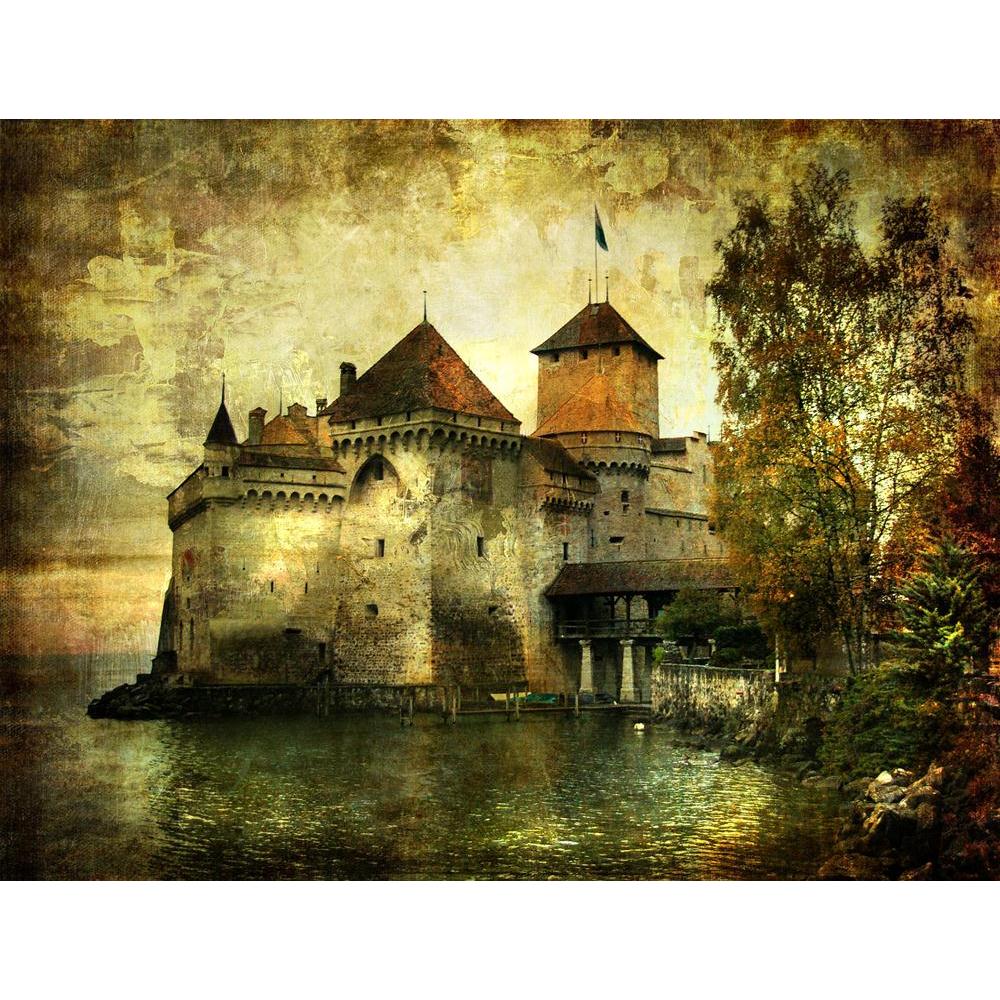 Cillion Castle Canvas Painting Synthetic Frame-Paintings MDF Framing-AFF_FR-IC 5000069 IC 5000069, Ancient, Architecture, Art and Paintings, Automobiles, Historical, Illustrations, Landmarks, Landscapes, Medieval, Nature, Paintings, Places, Scenic, Sunsets, Transportation, Travel, Vehicles, Vintage, cillion, castle, canvas, painting, synthetic, frame, aged, art, artistic, autumn, building, countryside, europe, european, fort, grunge, history, illustration, knight, lake, landmark, landscape, mystery, oil, ol