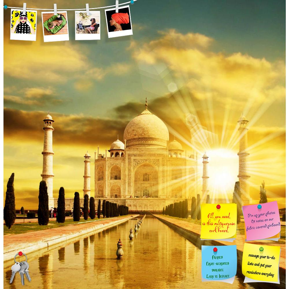 ArtzFolio Taj Mahal Palace Printed Bulletin Board Notice Pin Board Soft Board | Frameless-Bulletin Boards Frameless-AZSAO3991538BLB_FL_L-Image Code 5000074 Vishnu Image Folio Pvt Ltd, IC 5000074, ArtzFolio, Bulletin Boards Frameless, Places, Religious, Photography, taj, mahal, palace, printed, bulletin, board, notice, pin, soft, frameless, pin up board, push pin board, extra large cork board, big pin board, notice board, small bulletin board, cork board, wall notice board, giant cork board, bulletin board, 