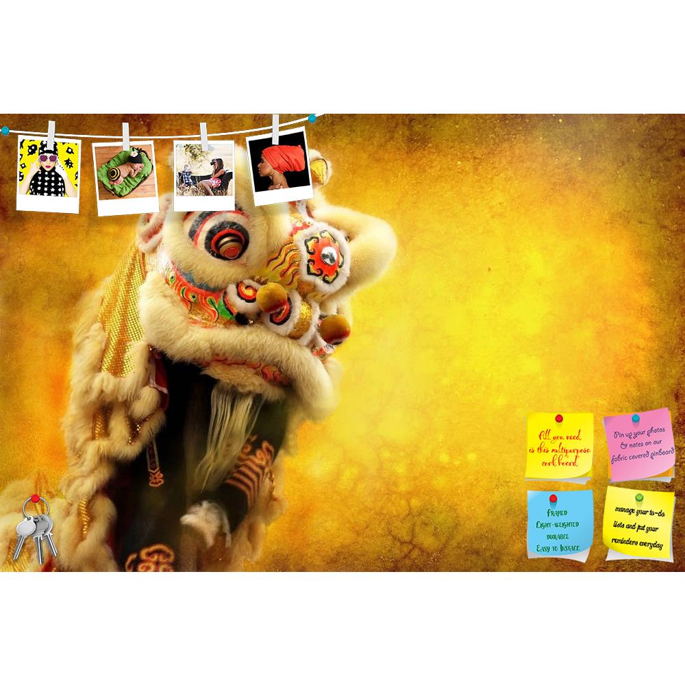 ArtzFolio Lion Dance Printed Bulletin Board Notice Pin Board Soft Board | Frameless-Bulletin Boards Frameless-AZSAO4077539BLB_FL_L-Image Code 5000078 Vishnu Image Folio Pvt Ltd, IC 5000078, ArtzFolio, Bulletin Boards Frameless, Traditional, Digital Art, lion, dance, printed, bulletin, board, notice, pin, soft, frameless, isolated, highly, detailed, textured, grunge, background, frame, pin up board, push pin board, extra large cork board, big pin board, notice board, small bulletin board, cork board, wall no