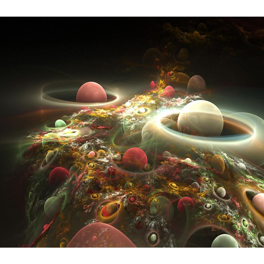 Abstract Background Canvas Painting Synthetic Frame - Paintings MDF Framing - ArtzFolio.com