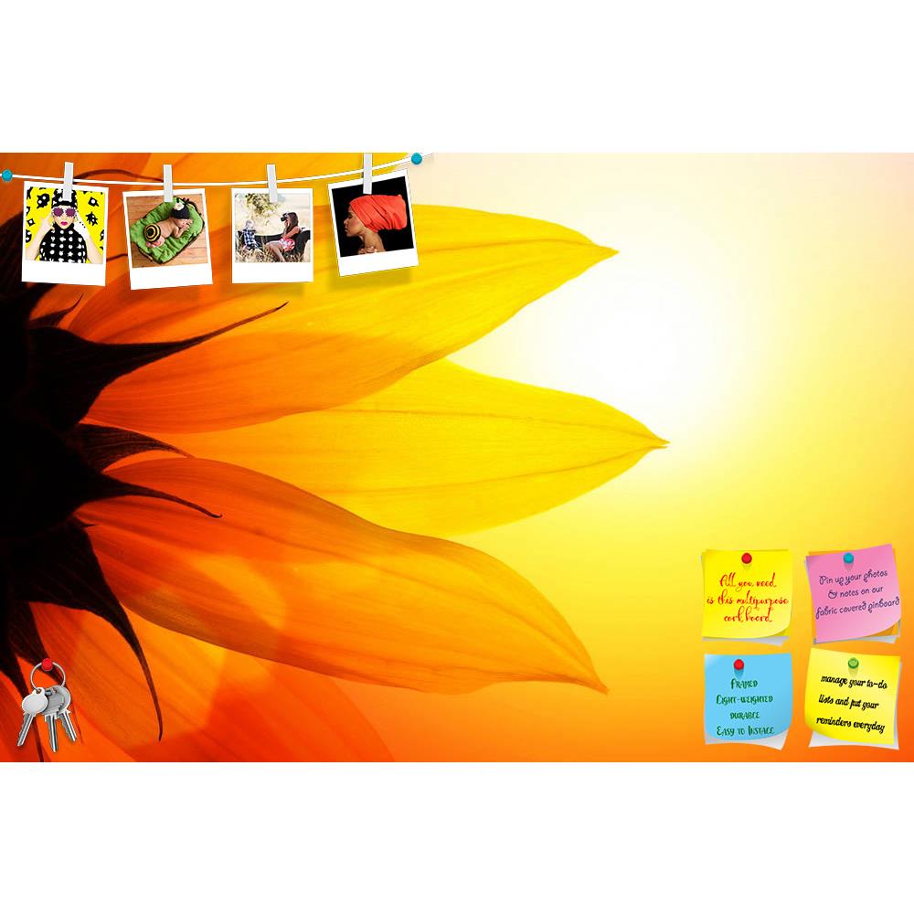 ArtzFolio Sunflower Over Sunset Sky Printed Bulletin Board Notice Pin Board Soft Board | Frameless-Bulletin Boards Frameless-AZSAO4691599BLB_FL_L-Image Code 5000092 Vishnu Image Folio Pvt Ltd, IC 5000092, ArtzFolio, Bulletin Boards Frameless, Floral, Photography, sunflower, over, sunset, sky, printed, bulletin, board, notice, pin, soft, frameless, close-up, pin up board, push pin board, extra large cork board, big pin board, notice board, small bulletin board, cork board, wall notice board, giant cork board