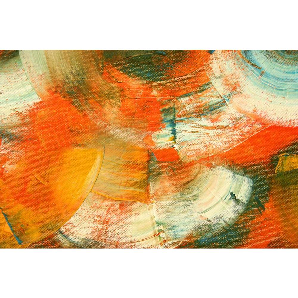 Abstract Artwork Canvas Painting Synthetic Frame - Paintings MDF Framing - ArtzFolio.com
