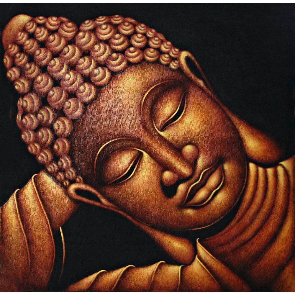 Sleeping Buddha Canvas Painting Synthetic Frame-Paintings MDF Framing-AFF_FR-IC 5000098 IC 5000098, Ancient, Art and Paintings, Asian, Black, Black and White, Buddhism, Calligraphy, Chinese, Culture, Ethnic, God Buddha, Historical, Icons, Illustrations, Individuals, Japanese, Medieval, Patterns, Portraits, Religion, Religious, Signs and Symbols, Symbols, Traditional, Tribal, Vintage, World Culture, Metallic, sleeping, buddha, canvas, painting, synthetic, frame, face, buda, budda, antiquities, art, asia, asl