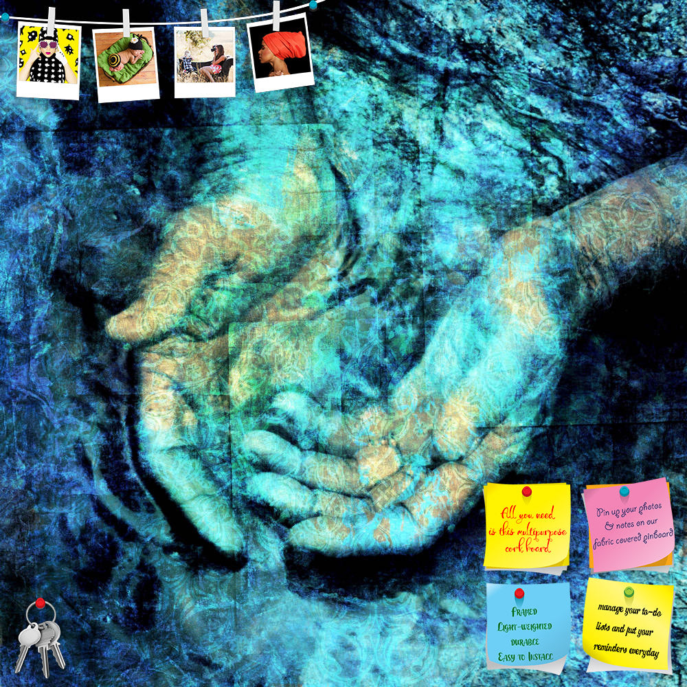 ArtzFolio Mystical Hands In Water Printed Bulletin Board Notice Pin Board Soft Board | Frameless-Bulletin Boards Frameless-AZSAO5169112BLB_FL_L-Image Code 5000110 Vishnu Image Folio Pvt Ltd, IC 5000110, ArtzFolio, Bulletin Boards Frameless, Traditional, Vintage, Fine Art Reprint, mystical, hands, in, water, printed, bulletin, board, notice, pin, soft, frameless, photo, based, illustration, pin up board, push pin board, extra large cork board, big pin board, notice board, small bulletin board, cork board, wa