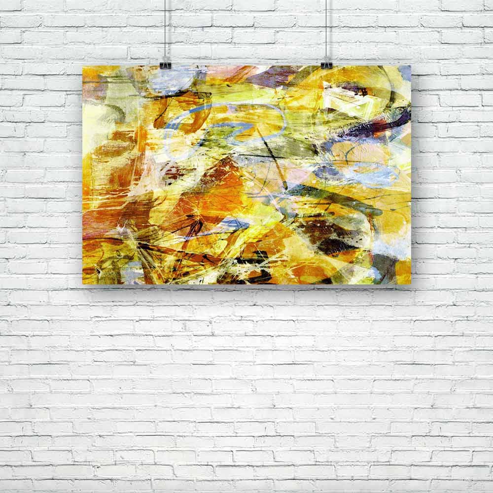 Abstract Artwork D9 Unframed Paper Poster - Paper Posters Unframed - ArtzFolio.com