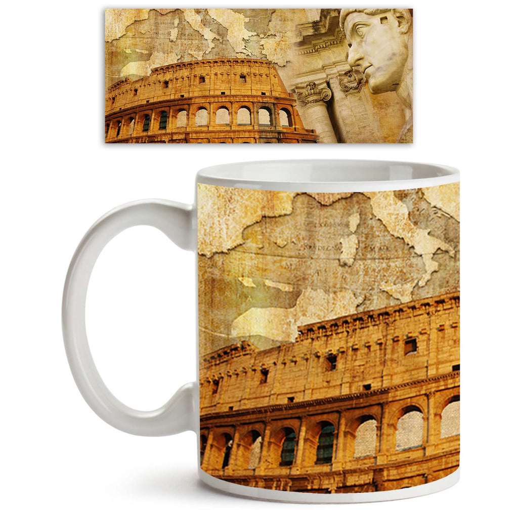 Roman Empire Ceramic Coffee Tea Mug Inside White-Coffee Mugs--IC 5000119 IC 5000119, Ancient, Architecture, Art and Paintings, Automobiles, Collages, Conceptual, Culture, Ethnic, Historical, Italian, Landmarks, Maps, Marble and Stone, Medieval, Places, Retro, Traditional, Transportation, Travel, Tribal, Vehicles, Vintage, World Culture, roman, empire, ceramic, coffee, tea, mug, inside, white, rome, italy, roma, coliseum, colosseum, map, amphitheater, arch, archaeology, art, artwork, built, civilization, col
