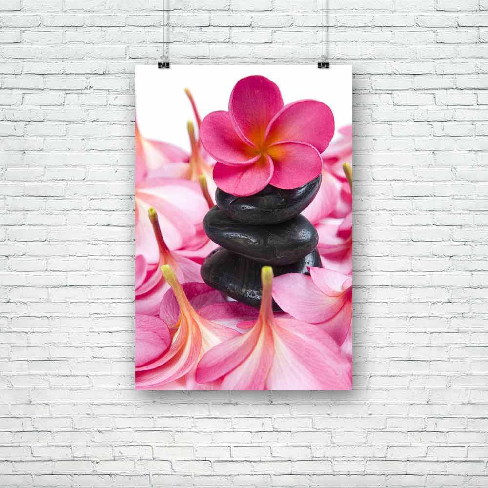 Pink Frangipani Flowers Unframed Paper Poster-Paper Posters Unframed-POS_UN-IC 5000129 IC 5000129, Black, Black and White, Botanical, Floral, Flowers, Nature, Scenic, Still Life, Tropical, pink, frangipani, unframed, paper, poster, balance, beauty, calm, color, flower, peaceful, spa, stack, still, life, vertical, zen, artzfolio, posters, wall posters, posters for room, posters for room decoration, office poster, door poster, baby poster, motivational posters, posters for room boys, quotes, poster for wall d