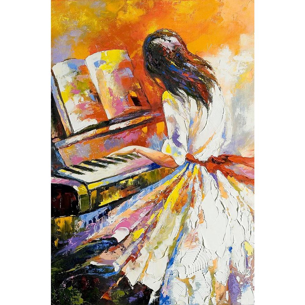 ArtzFolio Girl Playing On The Piano Unframed Paper Poster-Paper Posters Unframed-AZART5852904POS_UN_L-Image Code 5000130 Vishnu Image Folio Pvt Ltd, IC 5000130, ArtzFolio, Paper Posters Unframed, Music & Dance, Fine Art Reprint, girl, playing, on, the, piano, unframed, paper, poster, wall poster large size, wall poster for living room, poster for home decoration, paper poster, big size room poster, framed wall poster for living room, home decor posters, pitaara box, modern art poster, framed poster, wall po
