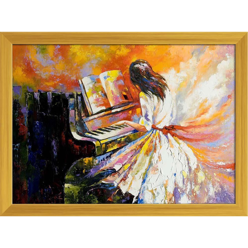 Pitaara Box Girl Playing On The Piano Canvas Painting Synthetic Frame-Paintings Synthetic Framing-PBART5852904AFF_FW_L-Image Code 5000130 Vishnu Image Folio Pvt Ltd, IC 5000130, Pitaara Box, Paintings Synthetic Framing, Music & Dance, Fine Art Reprint, girl, playing, on, the, piano, canvas, painting, synthetic, frame, framed canvas print, wall painting for living room with frame, canvas painting for living room, artzfolio, poster, framed canvas painting, wall painting with frame, canvas painting with frame 