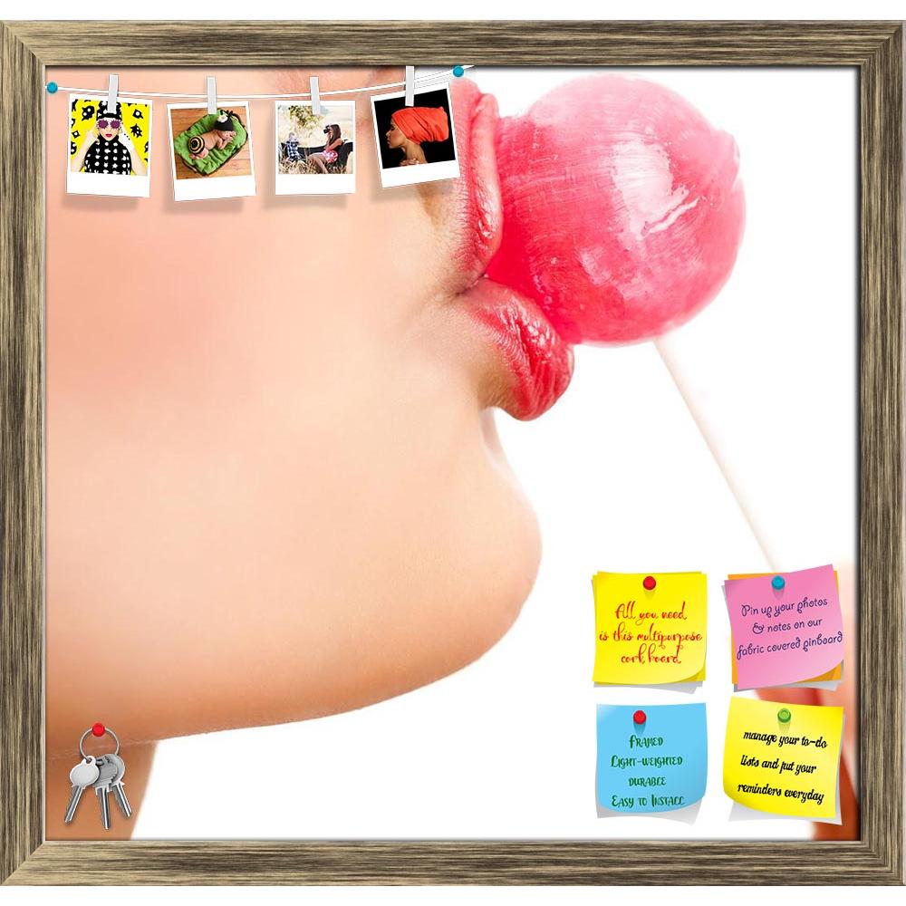 ArtzFolio Woman With Sweet Sugar Candy Printed Bulletin Board Notice Pin Board Soft Board | Framed-Bulletin Boards Framed-AZSAO5855850BLB_FR_L-Image Code 5000132 Vishnu Image Folio Pvt Ltd, IC 5000132, ArtzFolio, Bulletin Boards Framed, Adult, Fashion, Photography, woman, with, sweet, sugar, candy, printed, bulletin, board, notice, pin, soft, framed, cute, closeup, isolated, white, studio, shot, pin up board, push pin board, extra large cork board, big pin board, notice board, small bulletin board, cork boa