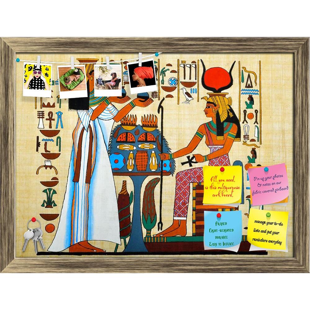ArtzFolio Egyptian Ancient History Printed Bulletin Board Notice Pin Board Soft Board | Framed-Bulletin Boards Framed-AZSAO6079528BLB_FR_L-Image Code 5000149 Vishnu Image Folio Pvt Ltd, IC 5000149, ArtzFolio, Bulletin Boards Framed, Historical, Vintage, Fine Art Reprint, egyptian, ancient, history, printed, bulletin, board, notice, pin, soft, framed, papyrus, elements, pin up board, push pin board, extra large cork board, big pin board, notice board, small bulletin board, cork board, wall notice board, gian