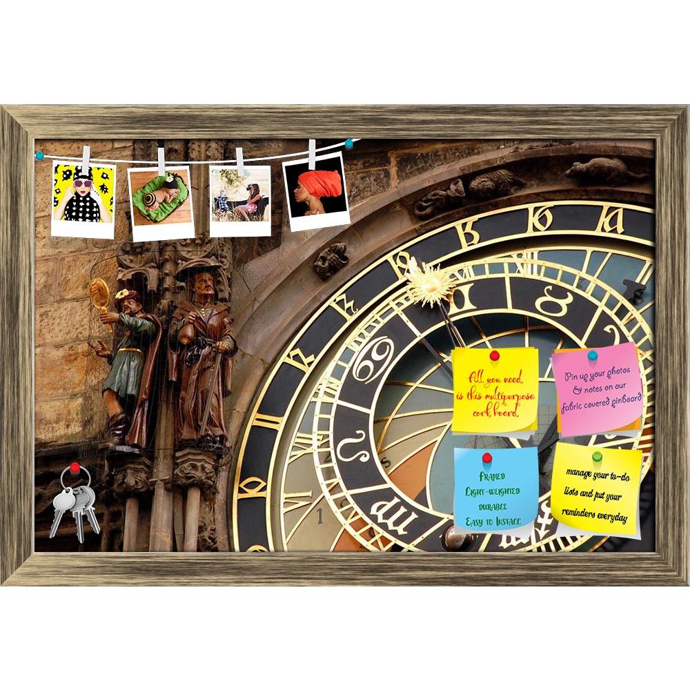 ArtzFolio Fragment Of Astronomical Clock Printed Bulletin Board Notice Pin Board Soft Board | Framed-Bulletin Boards Framed-AZSAO6245881BLB_FR_L-Image Code 5000155 Vishnu Image Folio Pvt Ltd, IC 5000155, ArtzFolio, Bulletin Boards Framed, Places, Photography, fragment, of, astronomical, clock, printed, bulletin, board, notice, pin, soft, framed, prague, czech, republic, pin up board, push pin board, extra large cork board, big pin board, notice board, small bulletin board, cork board, wall notice board, gia