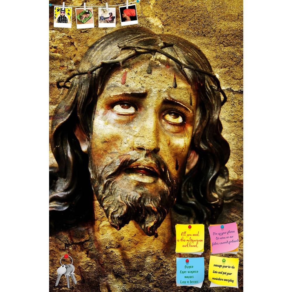 ArtzFolio Jesus Christ D1 Printed Bulletin Board Notice Pin Board Soft Board | Frameless-Bulletin Boards Frameless-AZSAO6336940BLB_FL_L-Image Code 5000156 Vishnu Image Folio Pvt Ltd, IC 5000156, ArtzFolio, Bulletin Boards Frameless, Religious, Digital Art, jesus, christ, d1, printed, bulletin, board, notice, pin, soft, frameless, figure, vintage, background, pin up board, push pin board, extra large cork board, big pin board, notice board, small bulletin board, cork board, wall notice board, giant cork boar