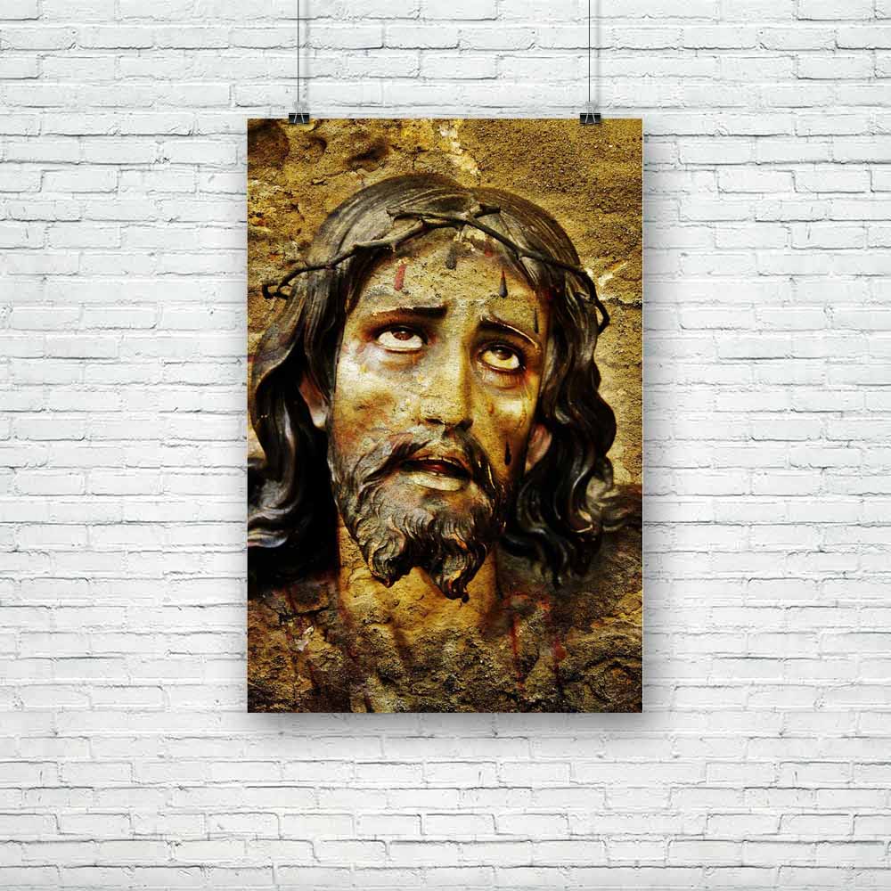 Jesus Christ D1 Unframed Paper Poster-Paper Posters Unframed-POS_UN-IC 5000156 IC 5000156, Ancient, Art and Paintings, Christianity, Cross, Historical, Jesus, Medieval, Religion, Religious, Retro, Signs, Signs and Symbols, Symbols, Vintage, christ, d1, unframed, paper, poster, crucifixion, catholic, on, the, church, antique, art, artistic, background, chapel, christian, christmas, close, closeup, crucifix, easter, god, merry, old, pray, saint, santa, shrine, sign, statue, symbol, artzfolio, posters, wall po