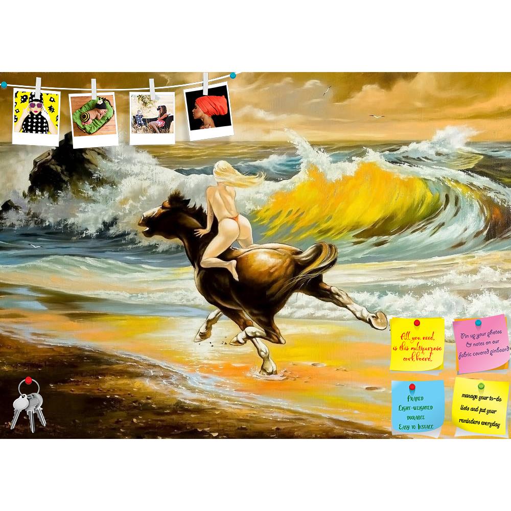 ArtzFolio Girl Skipping On A Horse On Seacoast Printed Bulletin Board Notice Pin Board Soft Board | Frameless-Bulletin Boards Frameless-AZSAO6386390BLB_FL_L-Image Code 5000157 Vishnu Image Folio Pvt Ltd, IC 5000157, ArtzFolio, Bulletin Boards Frameless, Adult, Figurative, Fine Art Reprint, girl, skipping, on, a, horse, seacoast, printed, bulletin, board, notice, pin, soft, frameless, the, pin up board, push pin board, extra large cork board, big pin board, notice board, small bulletin board, cork board, wal