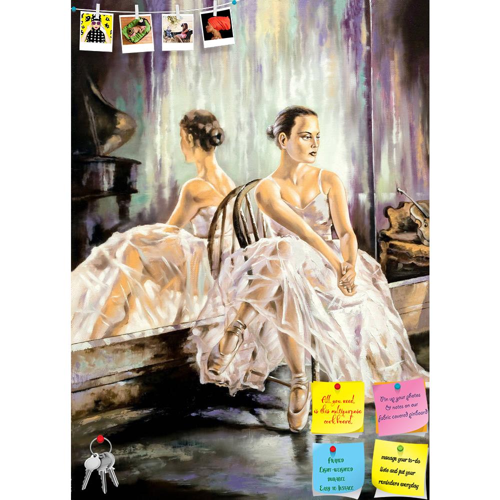 ArtzFolio The Ballerina Sitting Near A Mirror D1 Printed Bulletin Board Notice Pin Board Soft Board | Frameless-Bulletin Boards Frameless-AZSAO6386416BLB_FL_L-Image Code 5000159 Vishnu Image Folio Pvt Ltd, IC 5000159, ArtzFolio, Bulletin Boards Frameless, Adult, Figurative, Fine Art Reprint, the, ballerina, sitting, near, a, mirror, d1, printed, bulletin, board, notice, pin, soft, frameless, pin up board, push pin board, extra large cork board, big pin board, notice board, small bulletin board, cork board, 