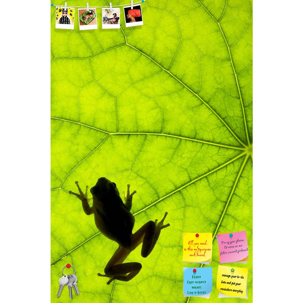 ArtzFolio Tree Frog Backlit On A Leaf Printed Bulletin Board Notice Pin Board Soft Board | Frameless-Bulletin Boards Frameless-AZSAO6462935BLB_FL_L-Image Code 5000163 Vishnu Image Folio Pvt Ltd, IC 5000163, ArtzFolio, Bulletin Boards Frameless, Animals, Floral, Photography, tree, frog, backlit, on, a, leaf, printed, bulletin, board, notice, pin, soft, frameless, pin up board, push pin board, extra large cork board, big pin board, notice board, small bulletin board, cork board, wall notice board, giant cork 