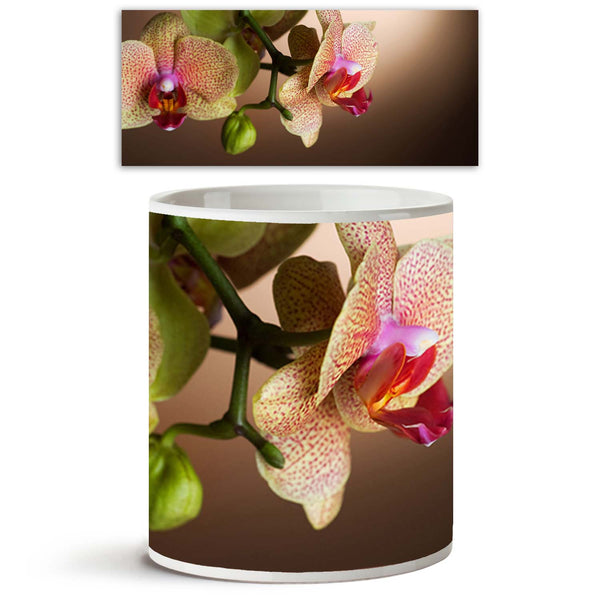 Beautiful Dotted Orchid Ceramic Coffee Tea Mug Inside White-Coffee Mugs-MUG-IC 5000164 IC 5000164, Botanical, Decorative, Floral, Flowers, Love, Nature, Patterns, Romance, Scenic, Signs, Signs and Symbols, Tropical, beautiful, dotted, orchid, ceramic, coffee, tea, mug, inside, white, orchids, background, beauty, bloom, blossom, border, botany, branch, bright, brown, bud, close, closeup, color, day, design, exotic, flora, flower, fragility, fresh, freshness, gift, horizontal, isolate, isolated, macro, paper,